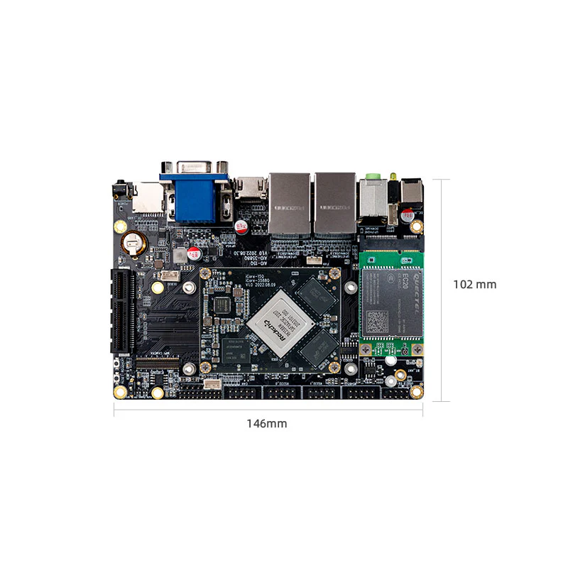 AIO-3588MQ Automotive-Grade AI ARM Motherboard - Image 3